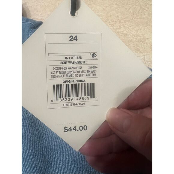 AVA & VIV Denim Wide Leg Jumper Sz 24 NWT - Picture 3 of 8